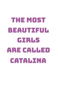 Catalina Girl Woman Notebook