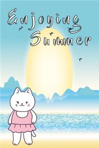 Enjoying Summer Cat notebook Version 2