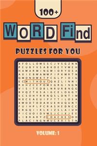 Word Find Puzzles for You