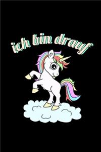 Ich bin drauf FUNNY GERMAN UNICORN Notebook