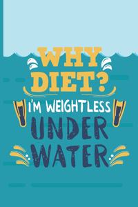 Why Diet? I Am Weightless Under Water