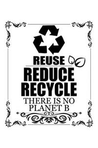 Reuse Reduce Recycle There Is No Planet B