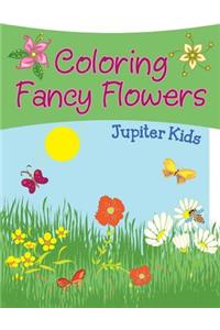 Coloring Fancy Flowers