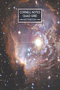 Cornell Notes Quad Grid Notebook