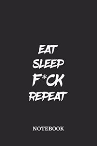 Eat Sleep Fuck Repeat Notebook