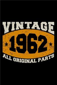 Vintage 1962 All Original Parts