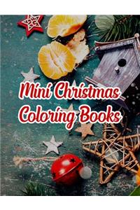 Mini Christmas Coloring Books