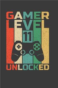 Gamer Level 11 Unlocked