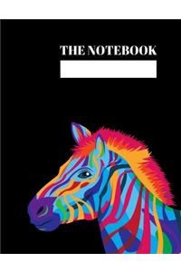 TROPICAL Series Notebook Unlined/Plain Notebook - Large 8.5 x 11 inches 110 Pages