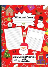 Write and Draw Handwriting Practice with Sketch Box