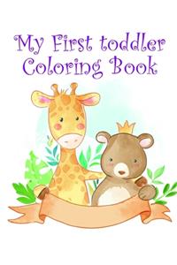 My First toddler Coloring Book