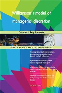 Williamson's model of managerial discretion