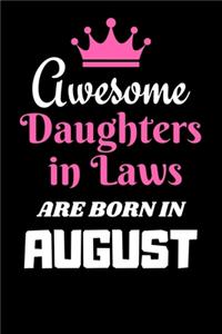 Awesome Daughters in Laws are born in August