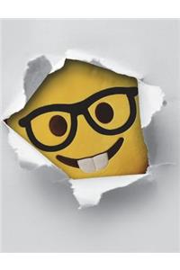 Nerd Smiley Face Journal