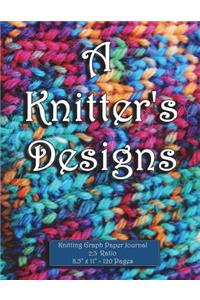 Knitting Graph Paper Journal. 2