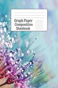 Graph Paper Composition Notebook: 5 Squares Per Inch - 100 Pages - 7.5 x 9.25 Inches - Paperback