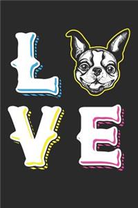 Boston Terrier Love Journal