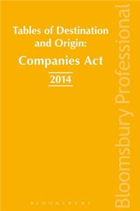 Tables of Origins and Destinations: Companies ACT 2014