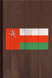 Oman Flag Journal Notebook