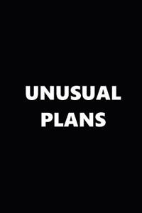 2019 Weekly Planner Unusual Black White 134 Pages