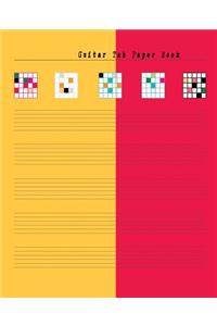 Guitar Tab Paper Book