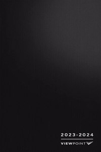 Viewpoint Planner 2023 Pocket Planner Black Foil