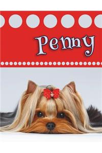 Penny: Personalized Address Book, Large Print, 8 1/2 X 11