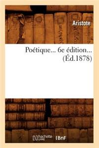 Poétique. 6ème Édition (1878)