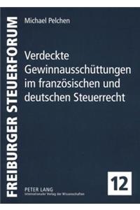 Verdeckte Gewinnausschuettungen Im Franzoesischen Und Deutschen Steuerrecht
