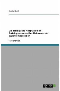 Die biologische Adaptation im Trainingsprozess - Das Phänomen der Superkompensation