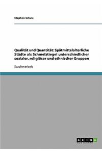 Qualität und Quantität