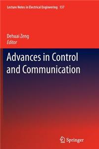 Advances in Control and Communication