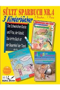 Sültz' Sparbuch Nr.4 - 3 Kinderbücher