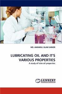 Lubricating Oil and It's Various Properties