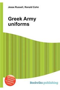 Greek Army Uniforms