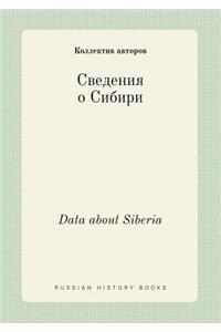 Data about Siberia