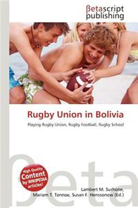 Rugby Union in Bolivia