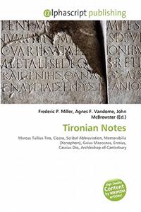 Tironian Notes
