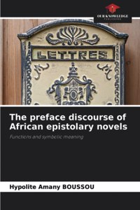 preface discourse of African epistolary novels