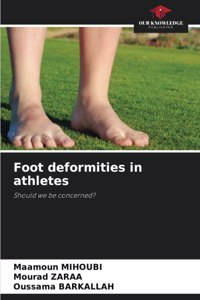 Foot deformities in athletes