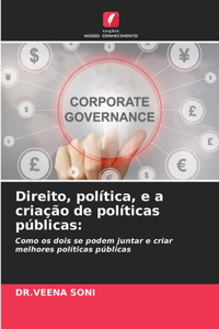 Direito, política, e a criação de políticas públicas