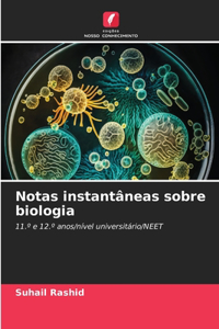 Notas instantâneas sobre biologia