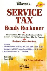 Service Tax Ready Reckon