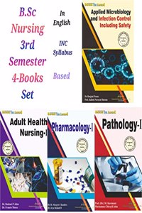best books for B.Sc Nursing 3rd Semester 4-BOOKS SET According To (INC) Indian Nursing Council . Thakur Publication @BOOKSWALAA ISBN-9789354809880