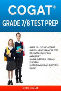 Cogat(r) Grade 7/8 Test Prep