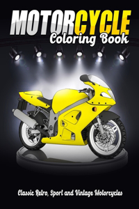 Motorcycle Coloring Book
