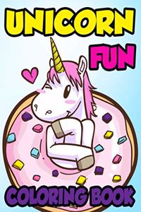 Unicorn Fun Coloring Book