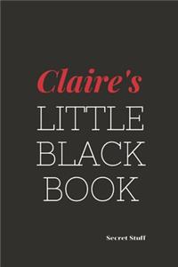 Claire's Little Black Book