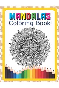 Mandalas Coloring Book