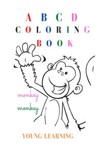 A-B-C-D Coloring Book